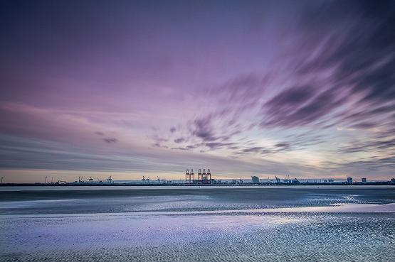 Gladstone Dock Liverpool Sunrise